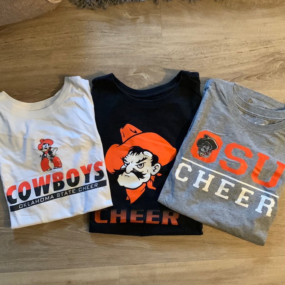 Oklahoma State Cowboy Cheer Tshirt Bundle